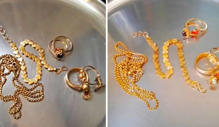 How to clean antique gold jewelry safely at home