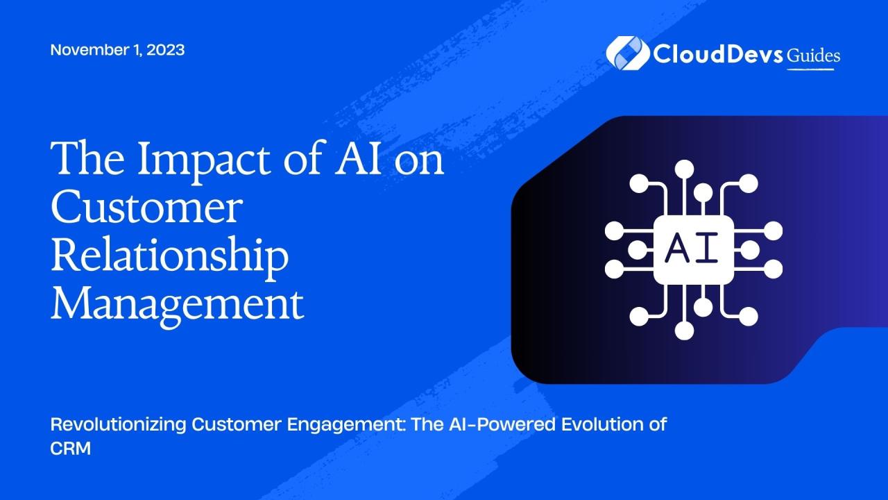 AI-driven customer relationship management